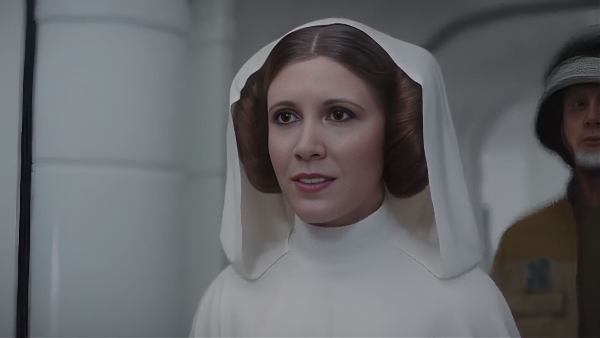 Andor season 2 ends just before events that would place Leia on the Tantive IV in the Rogue One timeline. (Image via Disney+)